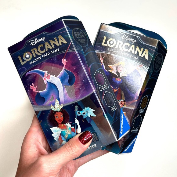 amethyst steel lorcana starter deck Disney Lorcana: Rise of the Floodborn - armed with six mystical inks to evoke beautiful appearances Lorcana TCG: Archazias Decks |